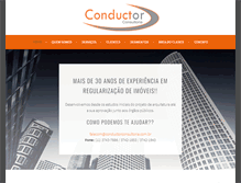 Tablet Screenshot of conductorconsultoria.com.br